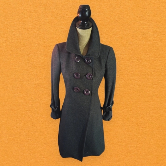 Women's designer pea coat - Picture 2 of 6